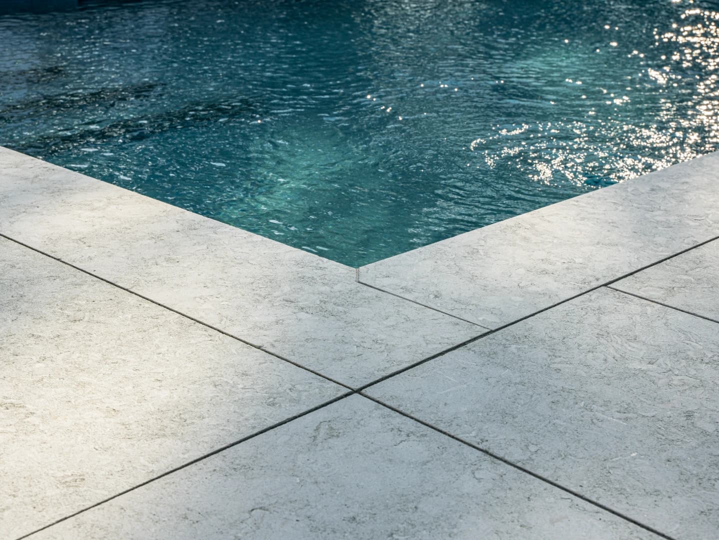 Oversized stone pavers
