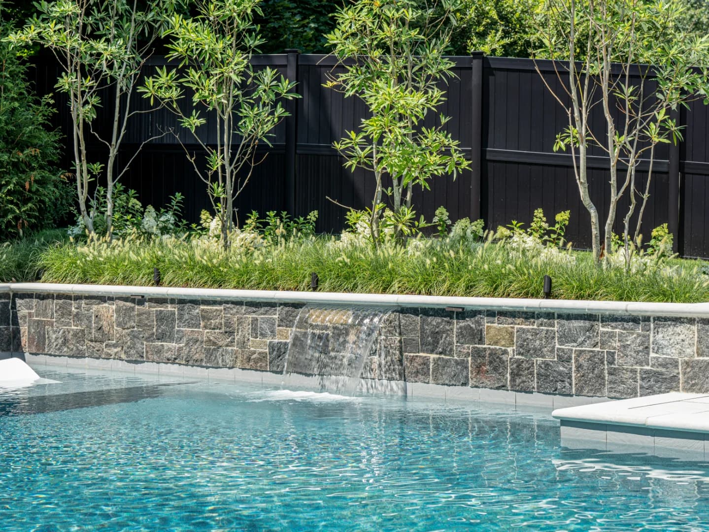 Terraced garden levels