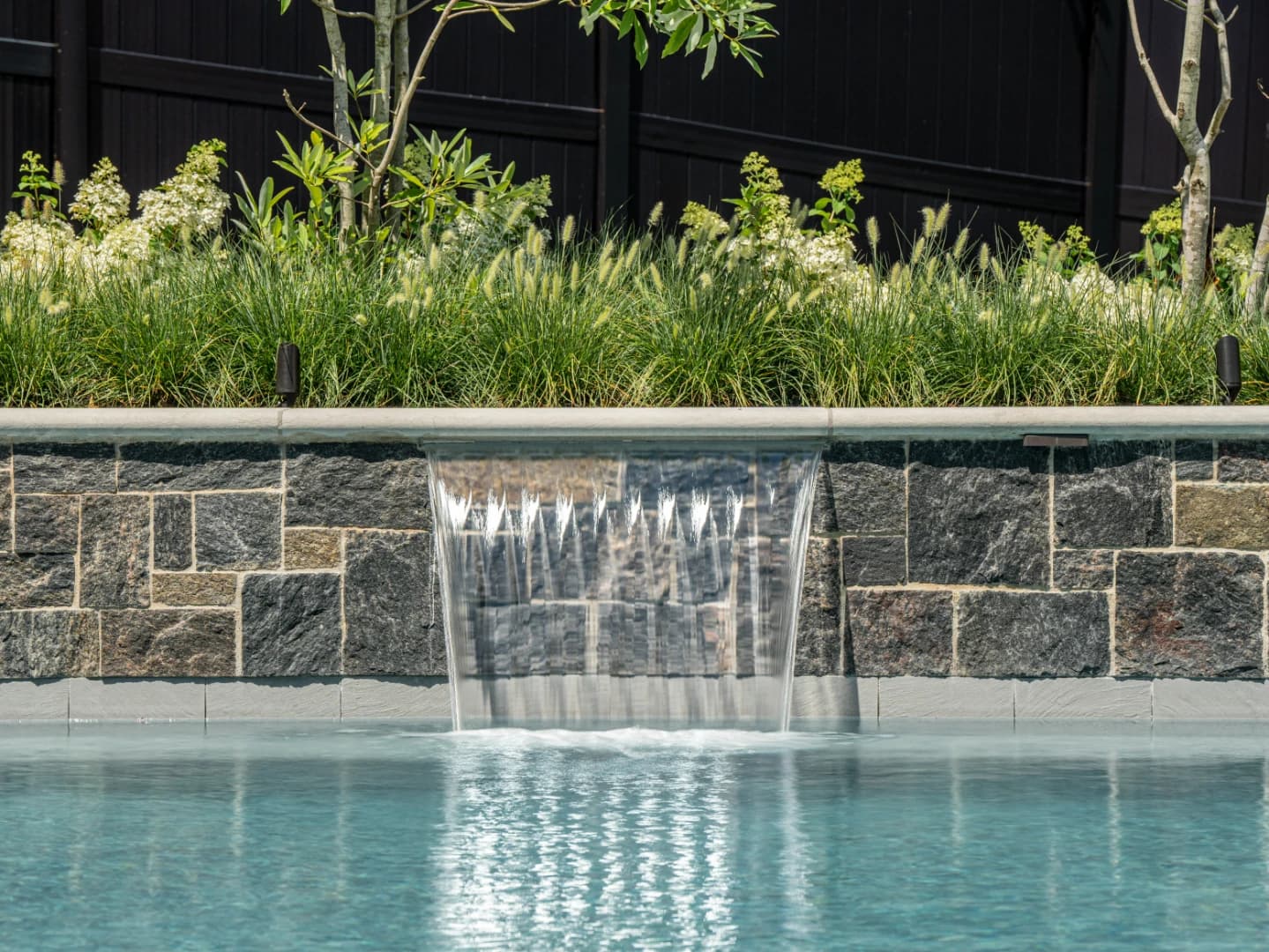 Pool and landscape integration