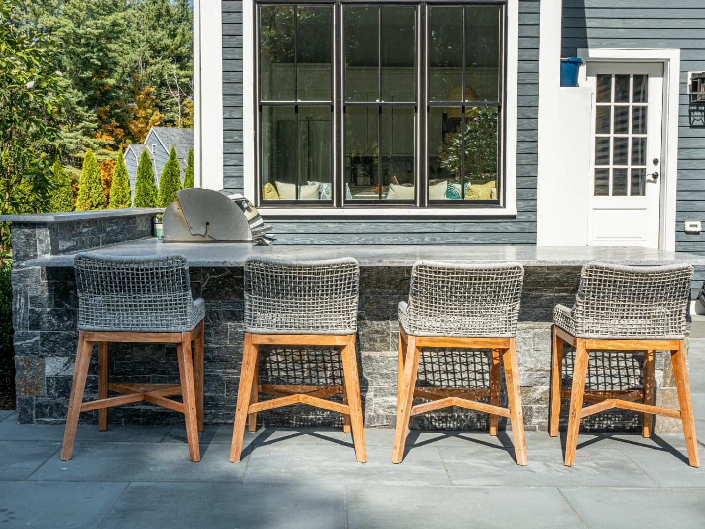 Outdoor culinary station