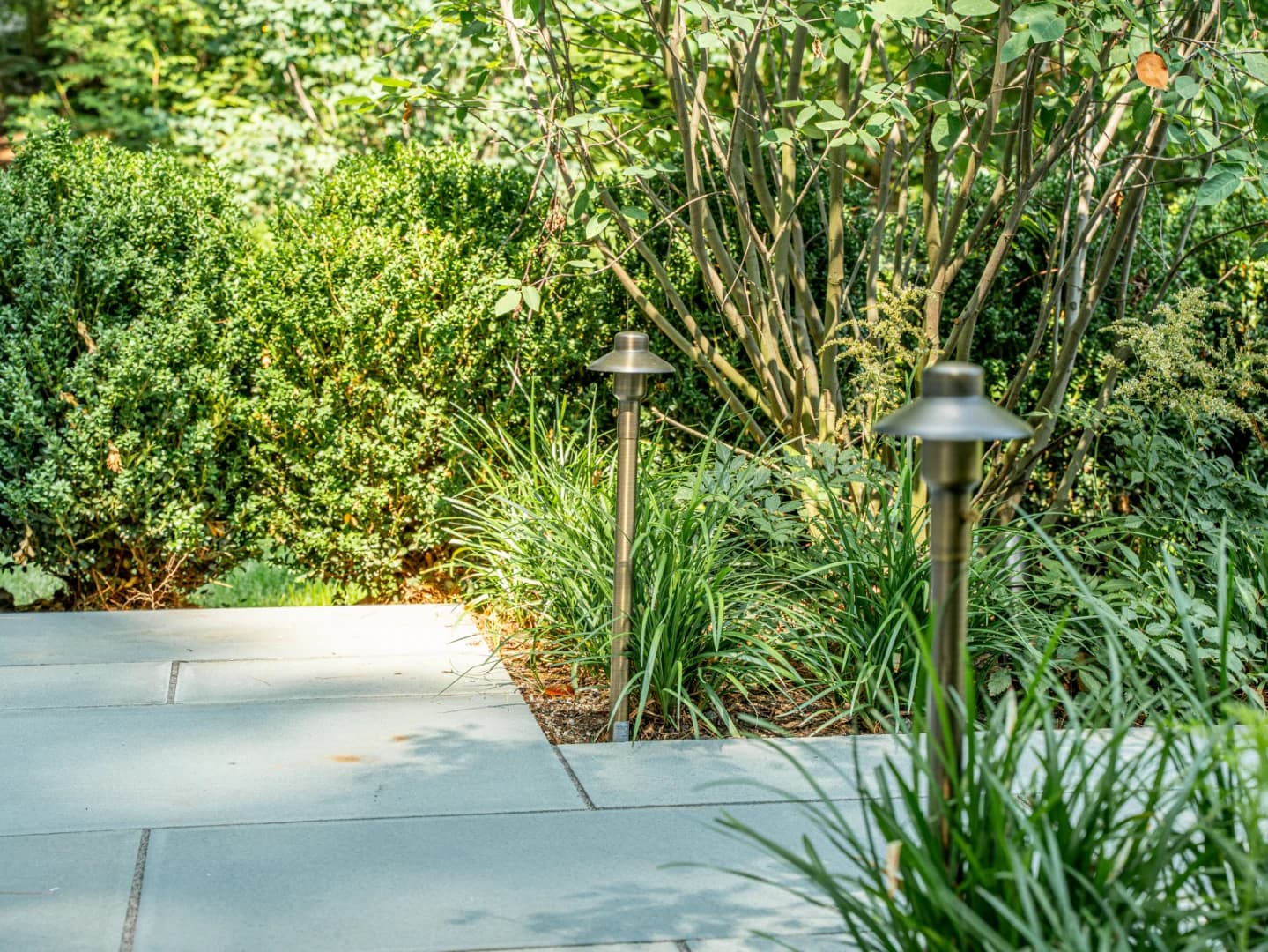 Fieldstone and bluestone detail