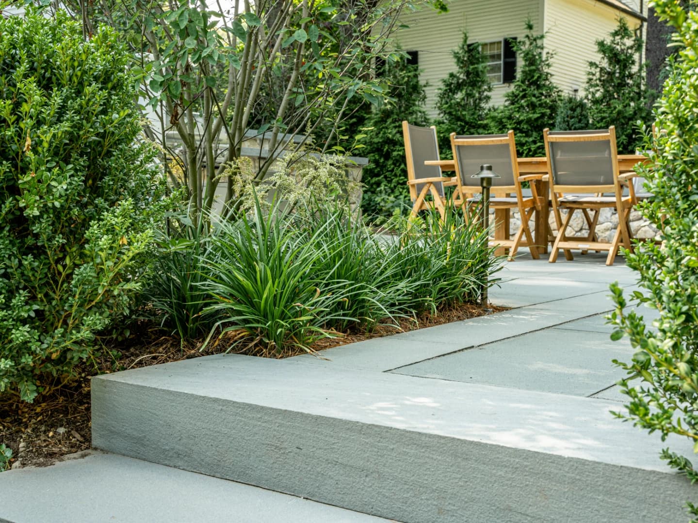 Integrated bench walls