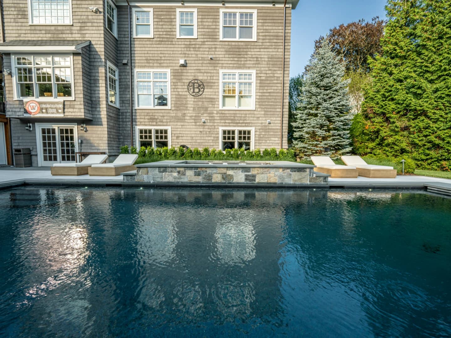 Spa and water feature